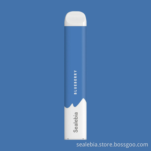 Slim Design E Cigarette Cbd Disposable Vape Bar
